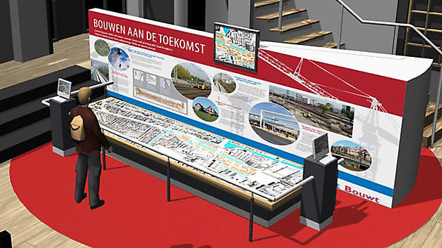 Informatiecentrum Delft Bouwt Ontwerp diverse wanden